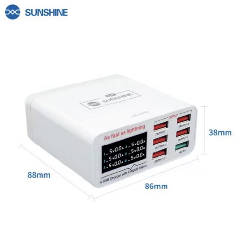 نسل جدید مولتی شارژر SUNSHINE SS-304Q - Image 17