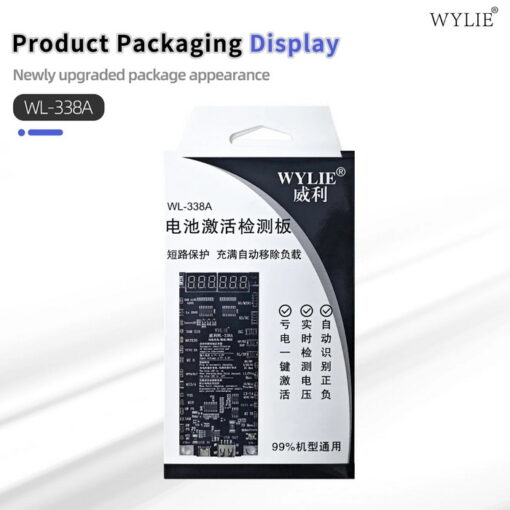 کیت تست و شوک باطری WYLIE WL-338A - Image 3