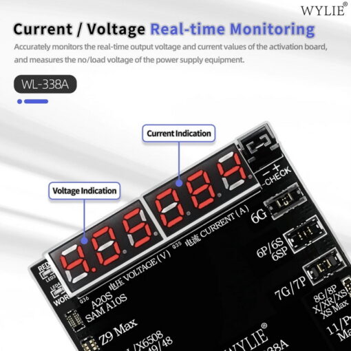 کیت تست و شوک باطری WYLIE WL-338A - Image 7