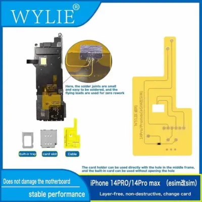 ویدیو معرفی کیت تبدیل eSIM به دو سیم WYLIE (14P/14PM)