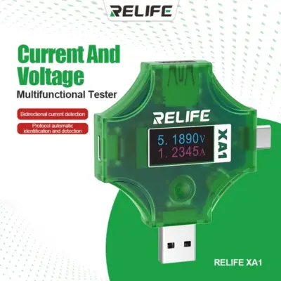 ویدیو معرفی تستر RELIFE RL-XA1 USB