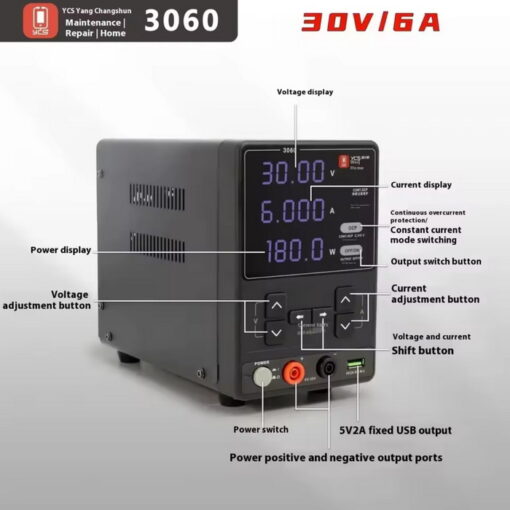 منبع تغذیه YCS 3060 - Image 3
