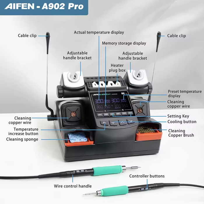 هویه سه دسته AIFEN-A902 PRO - تصویر 6