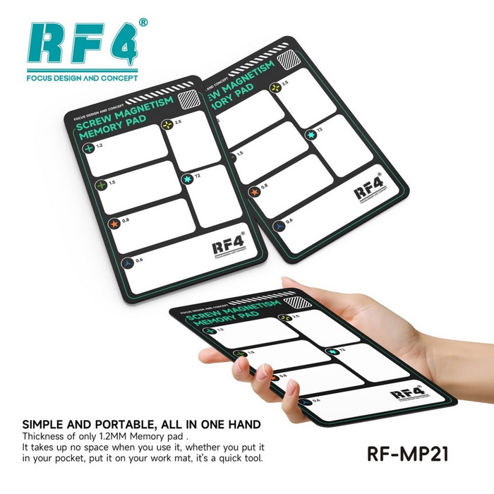 پد مگنتی نگهدارنده پیچ RF4 RF-MP21 - Image 3