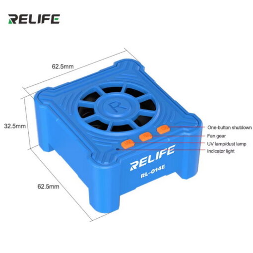 فن و لامپ یو وی RELIFE RL-014E - تصویر 8