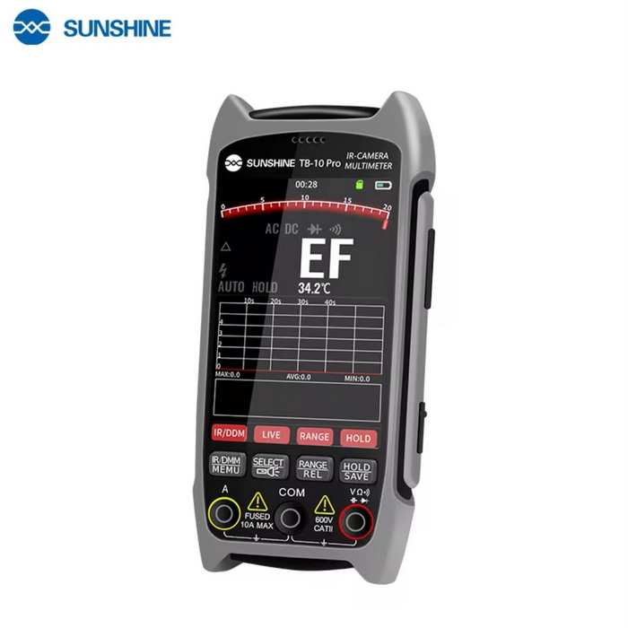 مولتی متر دیجیتال با دوربین حرارتی SUNSHINE TB-10 PRO - تصویر 3