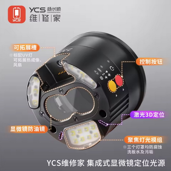 لامپ لوپ و یو وی YCS 6558 INTEGRATED