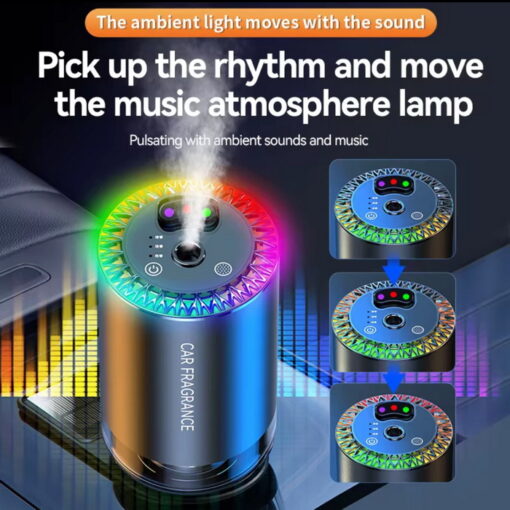 خوش بو کننده با نور CAR FRAGRANCE Z11 (RGB) - Image 3