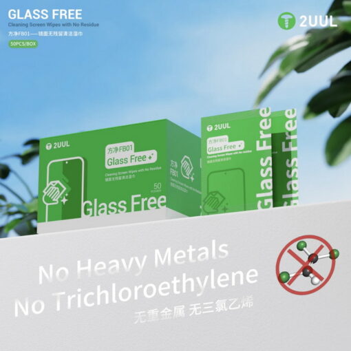دستمال مرطوب تمیز کننده و لکه بر 2UUL FB01 GLASS - تصویر 5