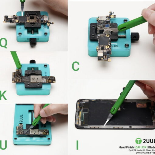 ست تیغ و دسته تیغ 2UUL QUICK DA22 - Image 3