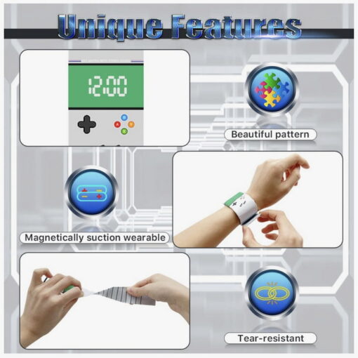 ساعت مچی ضد آب PAPER WATCH(طرح GAME PS) - Image 4