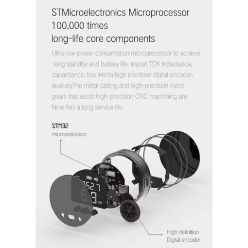 متر دیجیتالی غلتکی ATUMAN MINI Q - Image 14