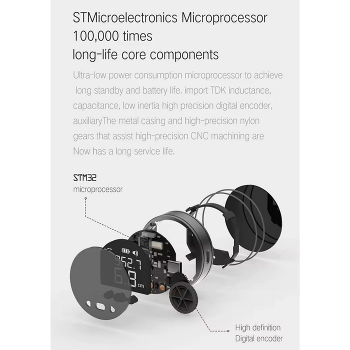 متر دیجیتالی غلتکی ATUMAN MINI Q - Image 14