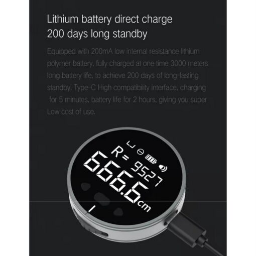 متر دیجیتالی غلتکی ATUMAN MINI Q - Image 15