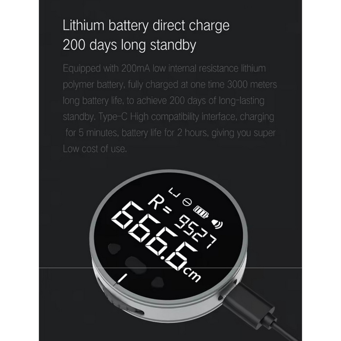 متر دیجیتالی غلتکی ATUMAN MINI Q - Image 15