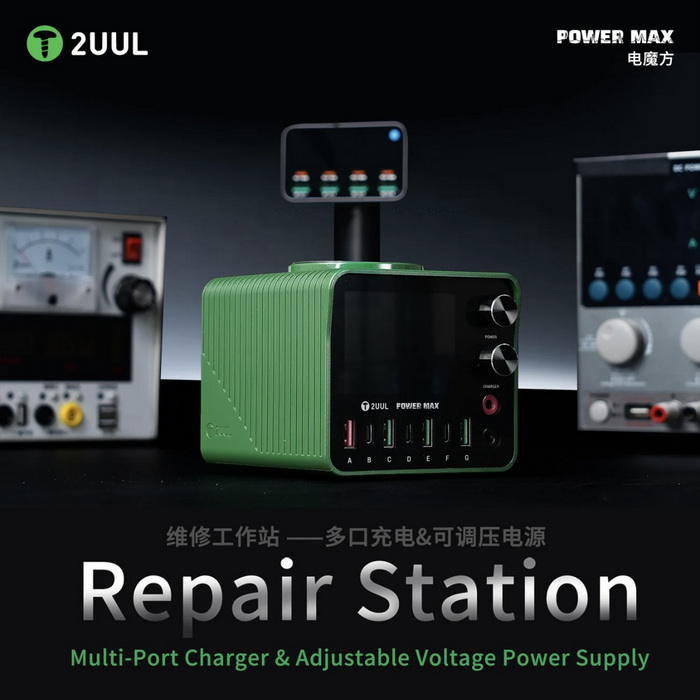 مولتی شارژر و منبع تغذیه 2UUL PC01 POWER MAX 200W - تصویر 2