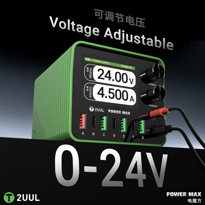 مولتی شارژر و منبع تغذیه 2UUL PC01 POWER MAX 200W - تصویر 4
