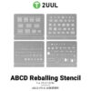 ست شابلون همه کاره ریبال آیفون 2UUL BG01 ABCD (IP 8-16)