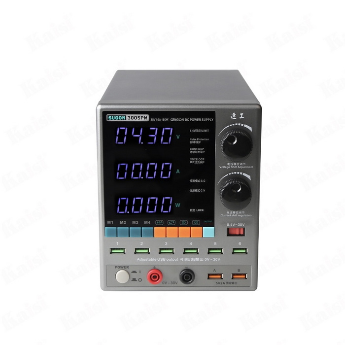 منبع تغذیه + کابل پاور ورژن (2026) SUGON 3005PM - تصویر 6
