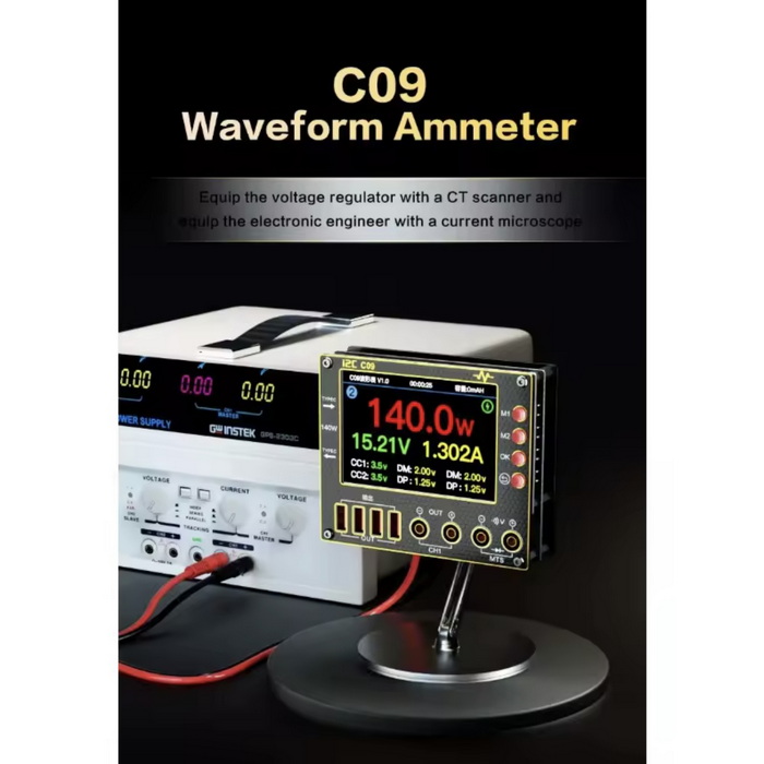 تستر دیجیتال جریان و مولتی متر I2C C09 - تصویر 6