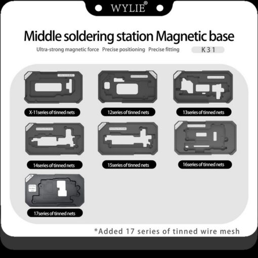 شابلون طبقات WYLIE K31 (X-17PM) - Image 4