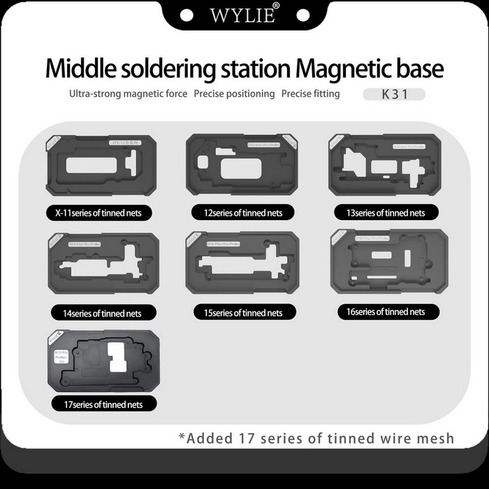 شابلون طبقات WYLIE K31 (X-17PM) - Image 4