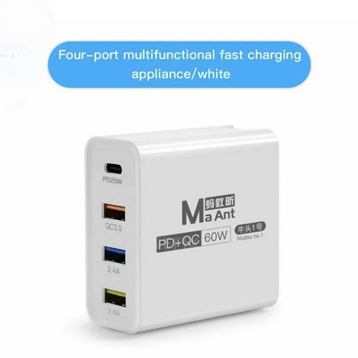 مولتی شارژ MAANT QC3.0+PD3.0 60W - تصویر 2
