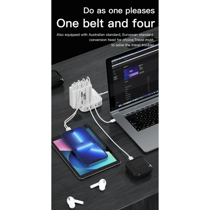 مولتی شارژ MAANT QC3.0+PD3.0 60W - تصویر 5