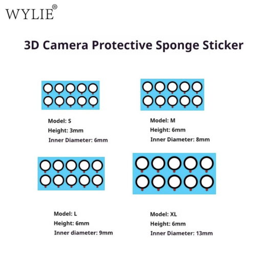 Alternative view of برچسب محافظ دوربین WYLIE 3D