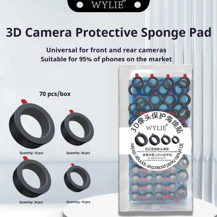 برچسب محافظ دوربین WYLIE 3D