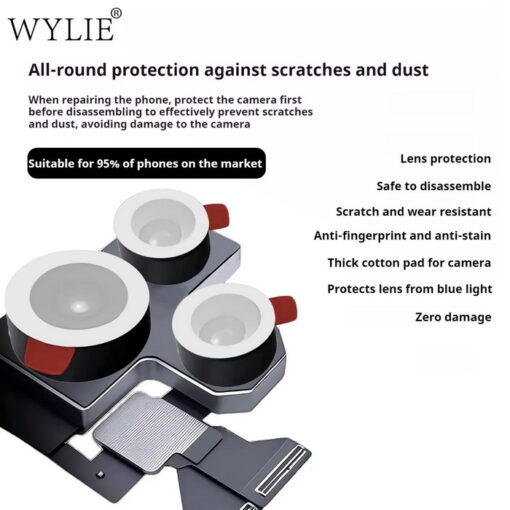 برچسب محافظ دوربین WYLIE 3D - Image 7