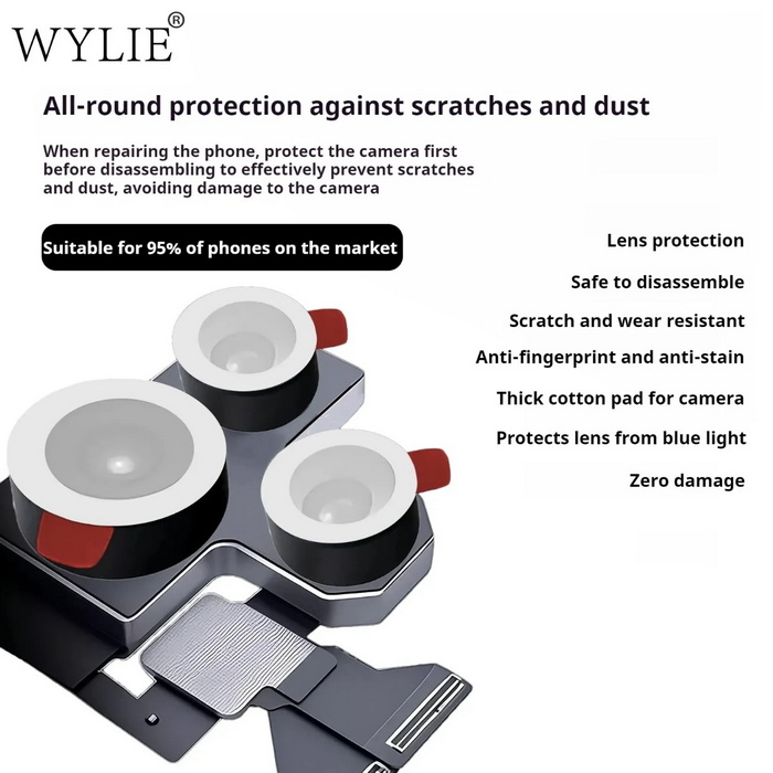 برچسب محافظ دوربین WYLIE 3D - Image 7