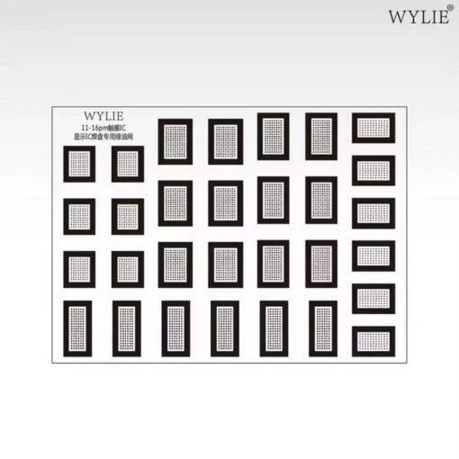 Alternative view of شابلون ماسک یو وی تاچ و آیسی ال سی دی WYLIE IP 11-16PM