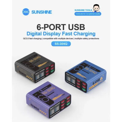 ویدئو معرفی نسل جدید مولتی شارژر SUNSHINE SS-304Q