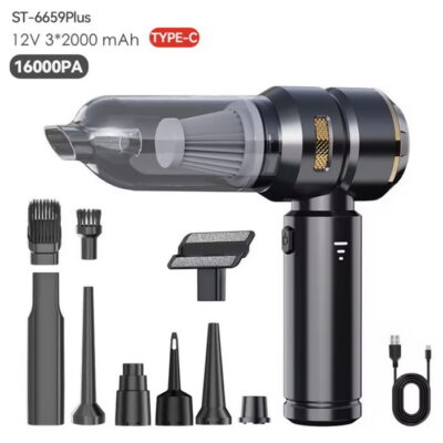 ویدئو معرفی جارو شارژی VACUUM CLEANER ST-6659 PLUS