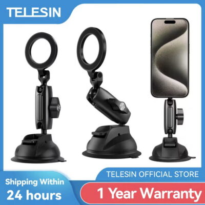 ویدئو معرفی استند موبایل مگ سیف TELESIN P3-SUS-02