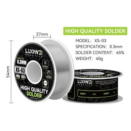سیم لحیم LUOWEI XS-03 (0.3MM) - Image 9