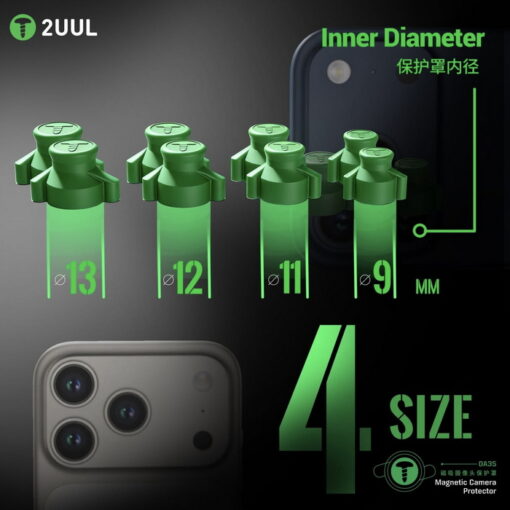 محافظ لنز مگنتی دوربین 2UUL DA35 - Image 6