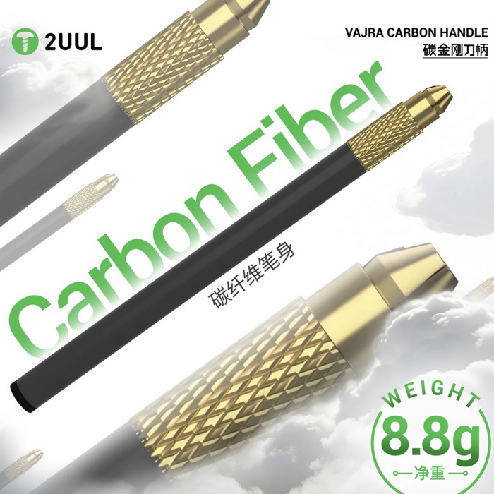 دسته تیغ 2UUL DA29 VAJRA CARBON - تصویر 4