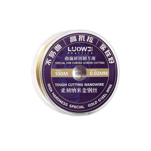 سیم گیوتین LUOWEI NANO GOLD WIRE (0.02MM)