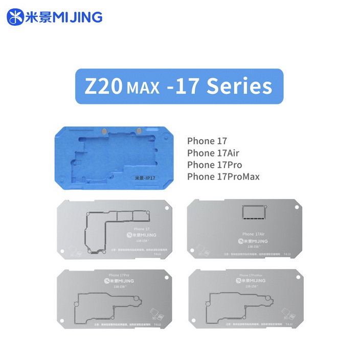 شابلون طبقات سری 17 MIJING Z20MAX