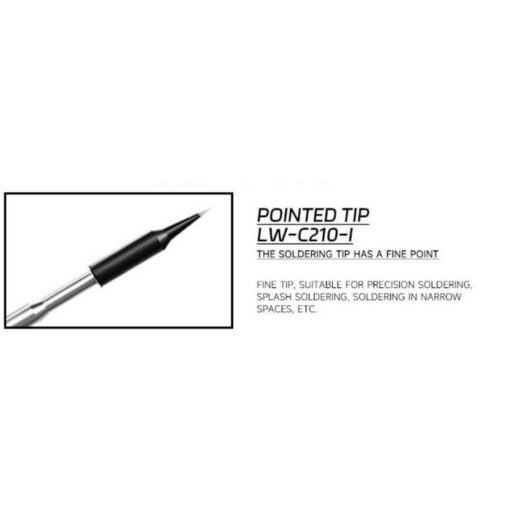 Alternative view of نوک هویه سرصاف LUOWEI LW-C210-I