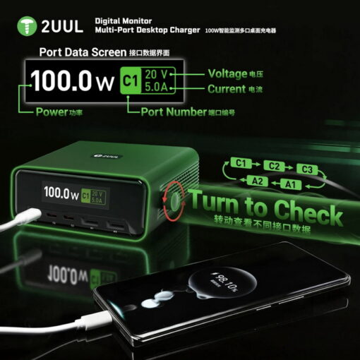 مولتی شارژر 2UUL PC12 - Image 4