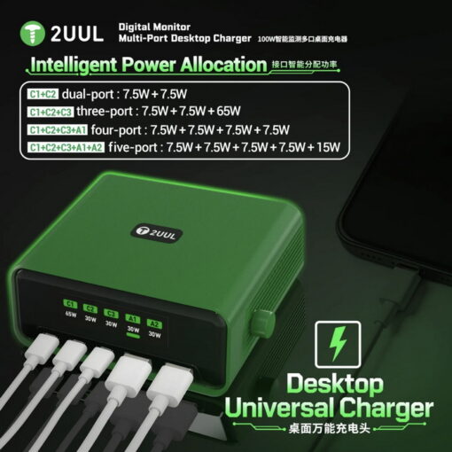 مولتی شارژر 2UUL PC12 - Image 5