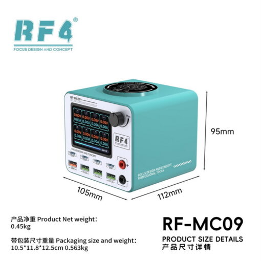 مولتی شارژر RF4 RF-MC09 - Image 4