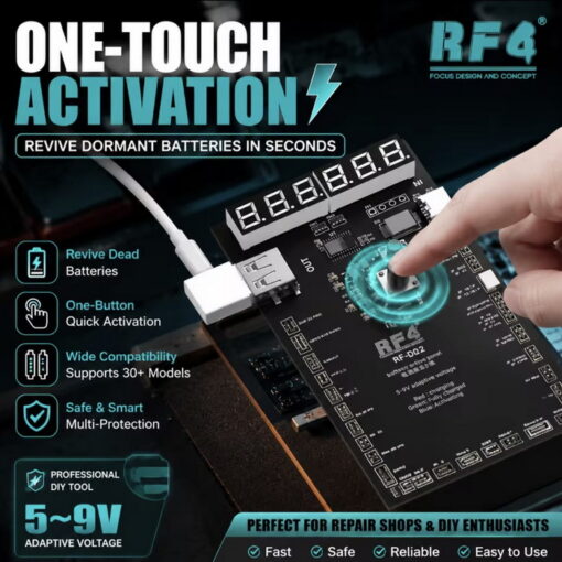 Alternative view of کیت تست و شوک باطری RF4 RF-D02