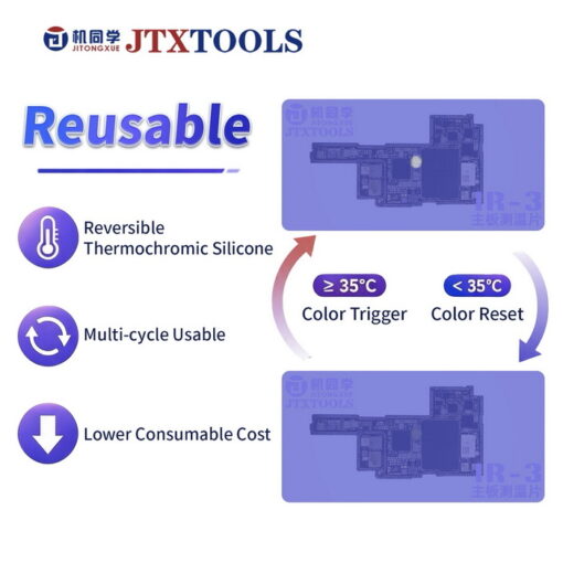 پد حرارتی تشخیص اتصال برد JTX TOOLS IR-3 - تصویر 8
